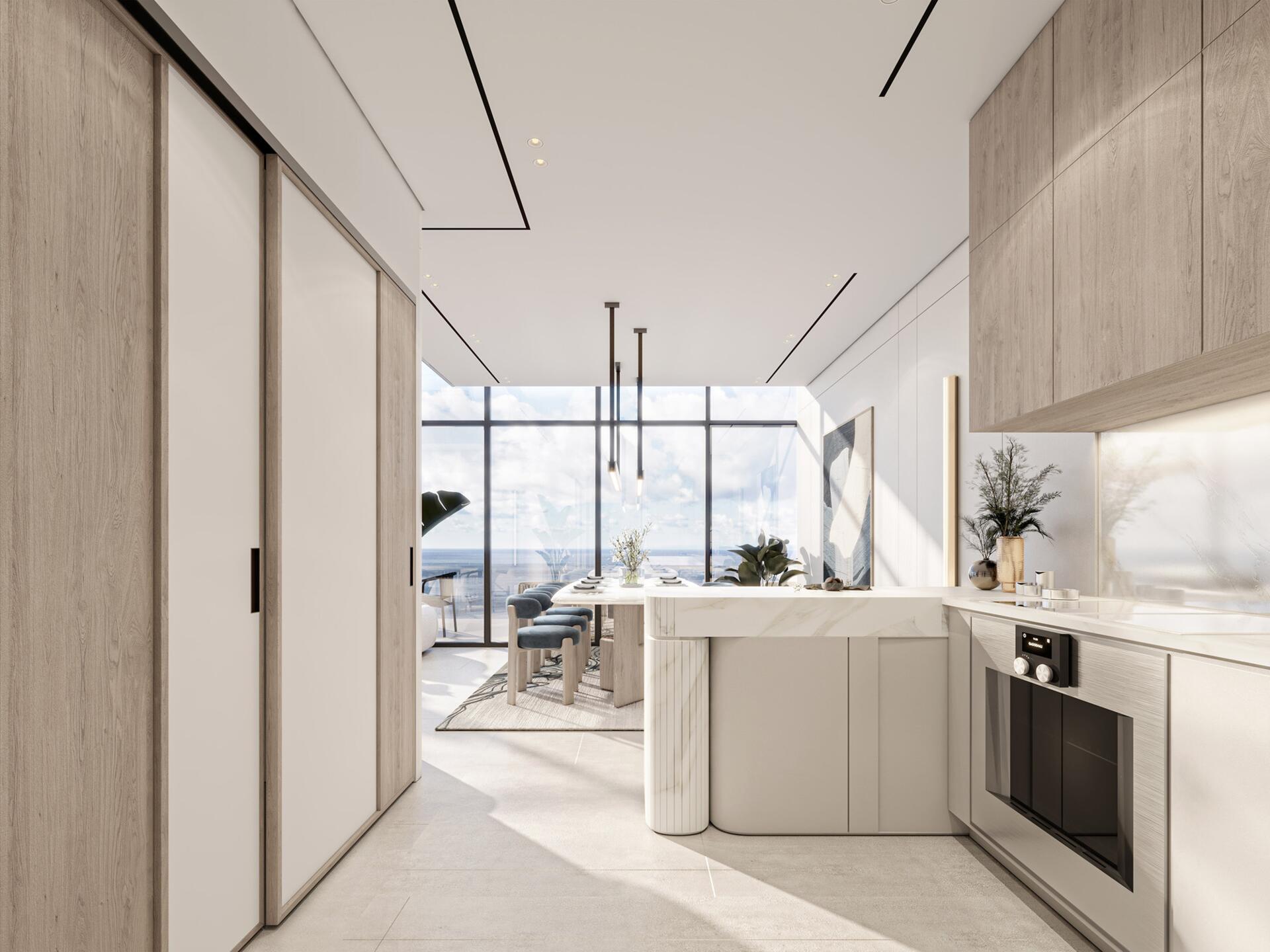 Equipped designer kitchen