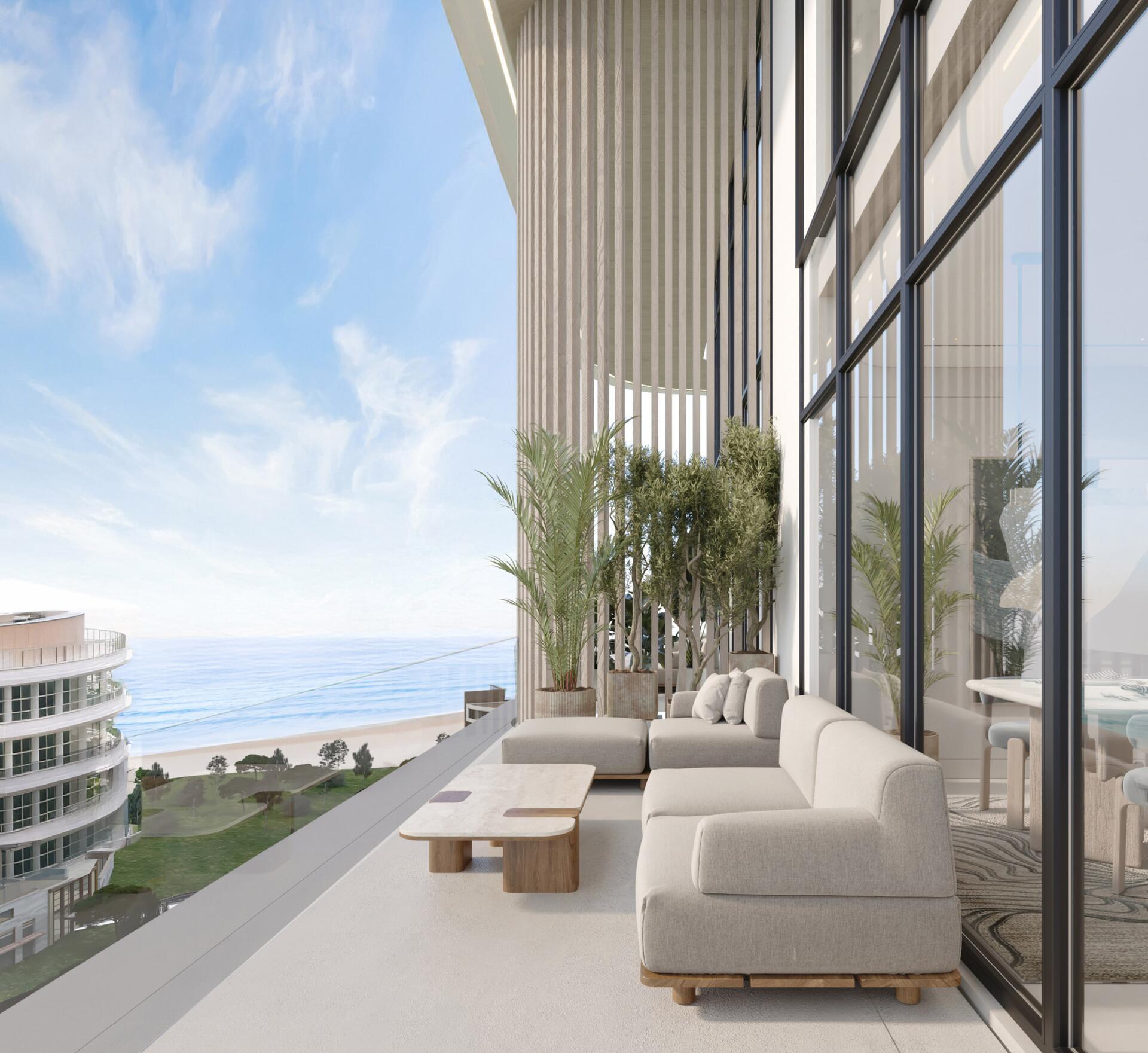 Arthouse Residences sea-view terrace